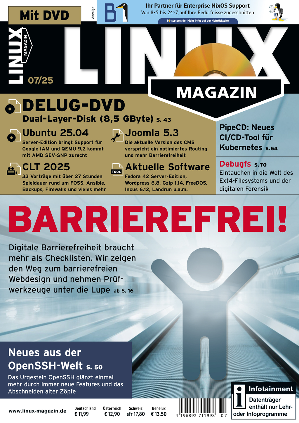 Linux Magazin DVD 07/2025