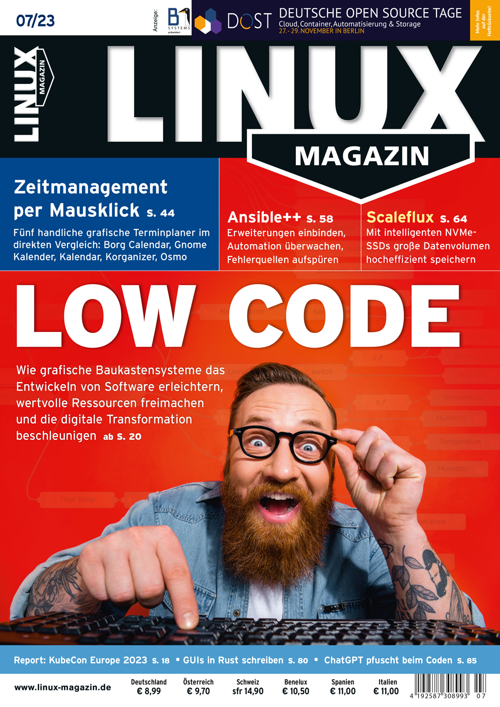 Linux Magazin Print (mit DVD)