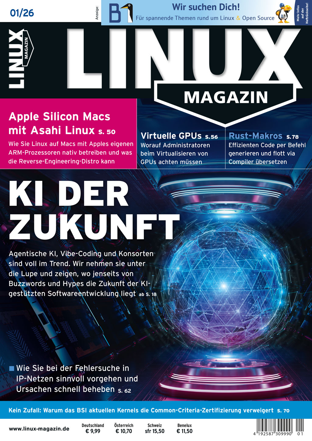 Linux Magazin ePaper 01/2026
