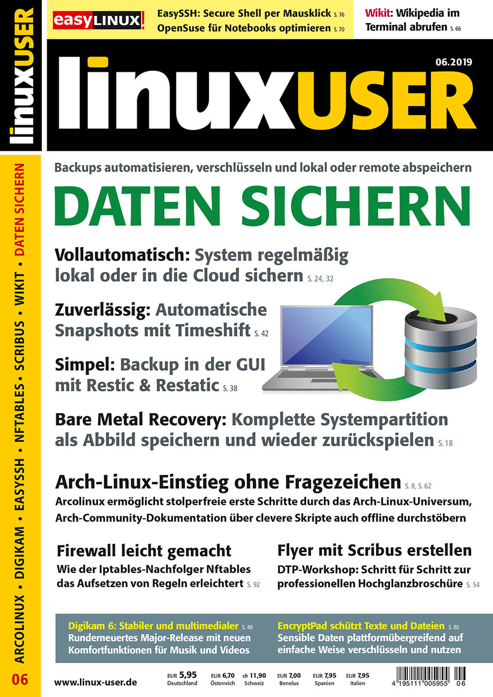LinuxUser ePaper 06/2019