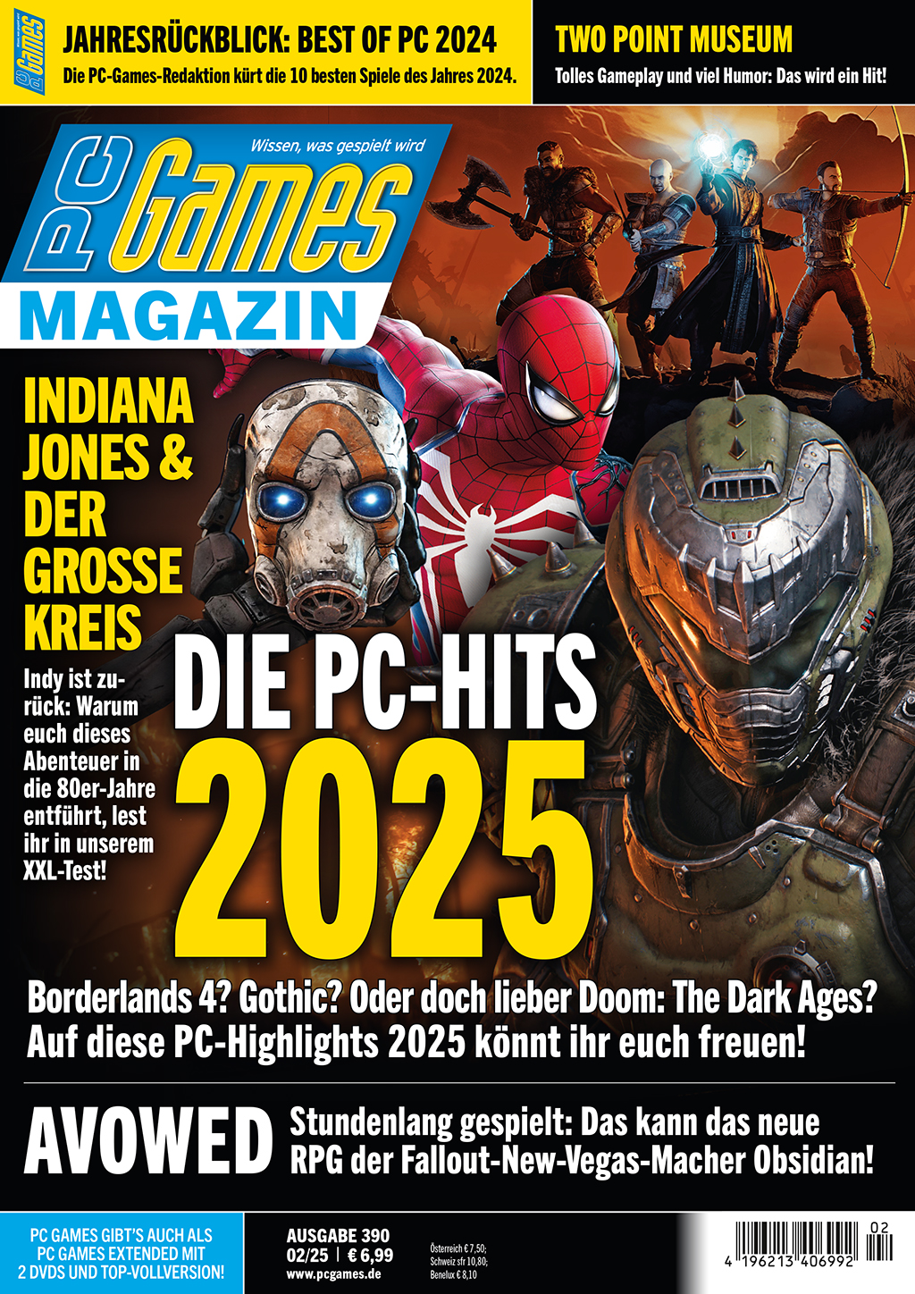 PC Games Magazin ePaper 02/2025