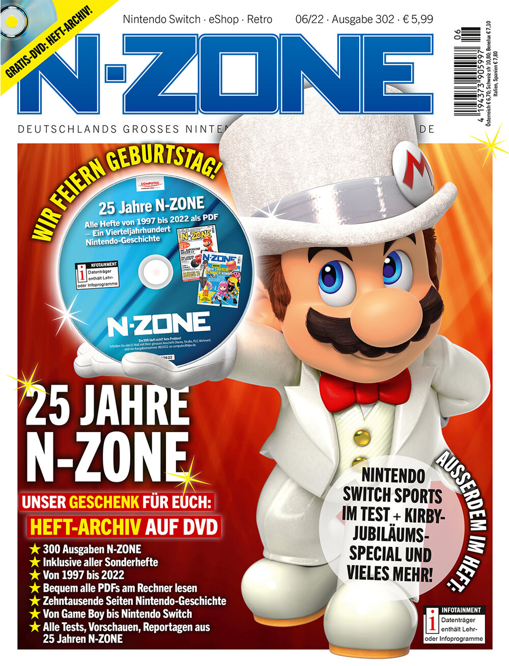 N-ZONE Print Jahresabo