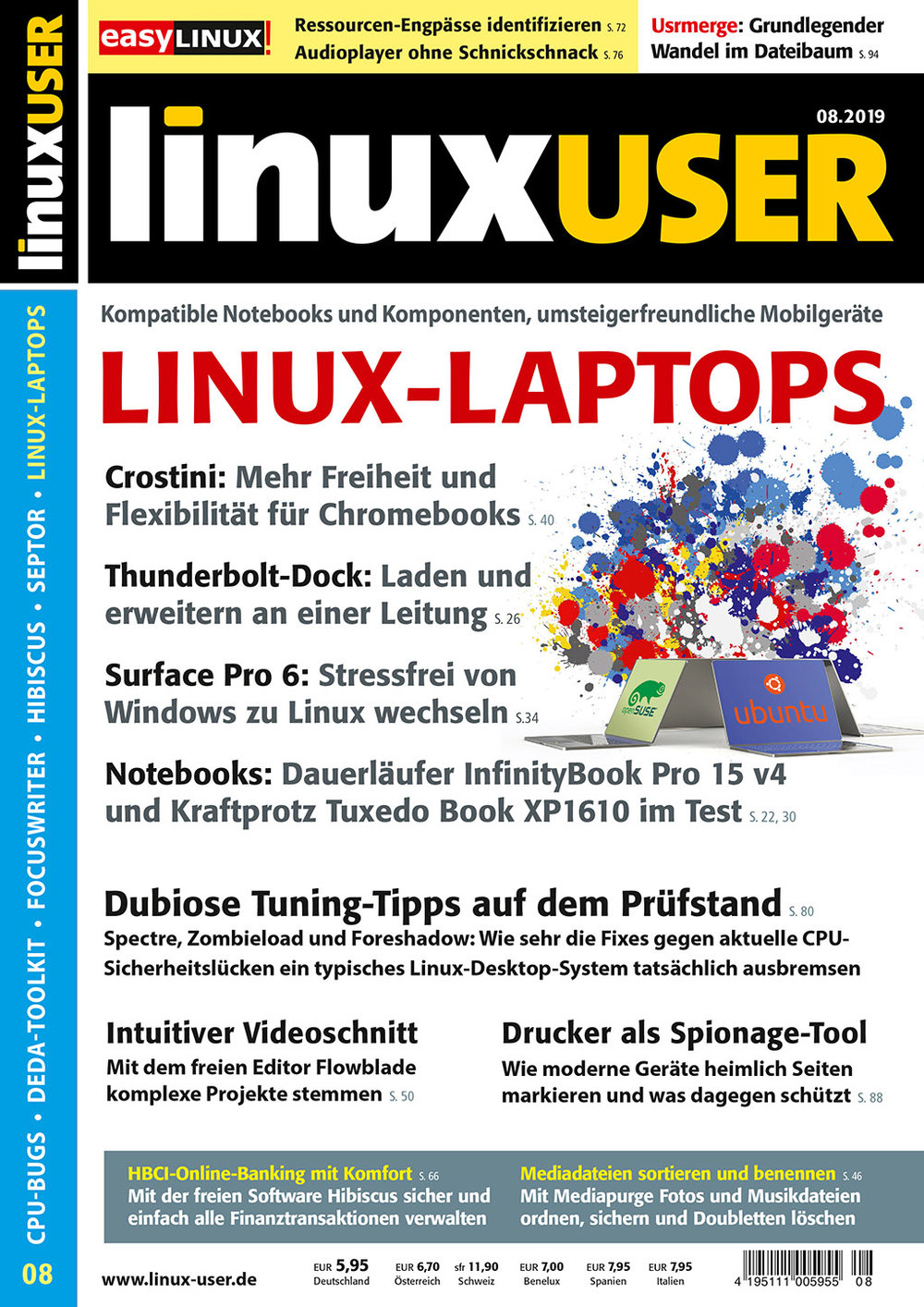 LinuxUser ePaper 08/2019