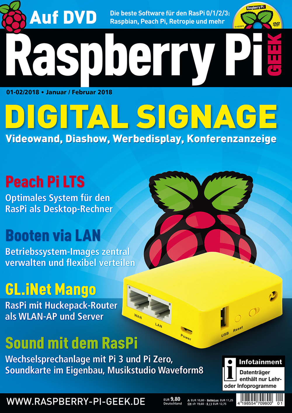 Raspberry Pi Geek ePaper 02/2018