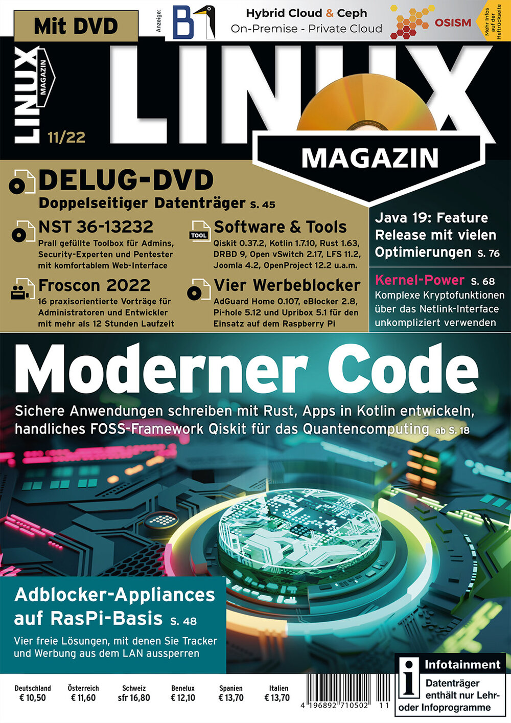 Linux Magazin DVD 11/2022
