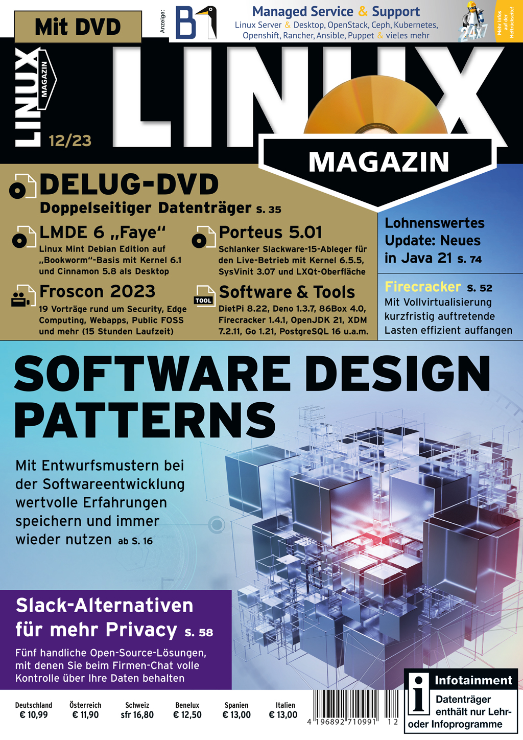 Linux Magazin DVD 12/2023