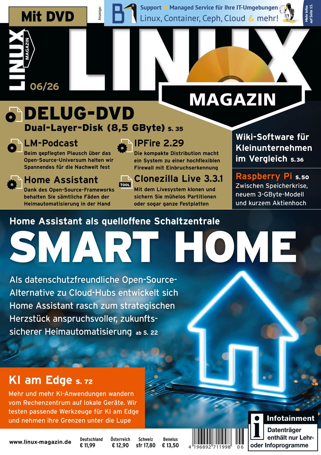 Linux Magazin DVD 06/2026