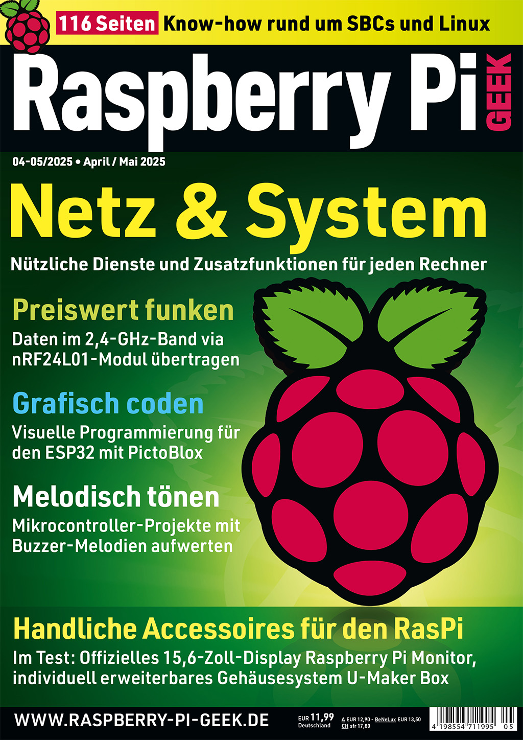 Raspberry Pi Geek ePaper 05/2025
