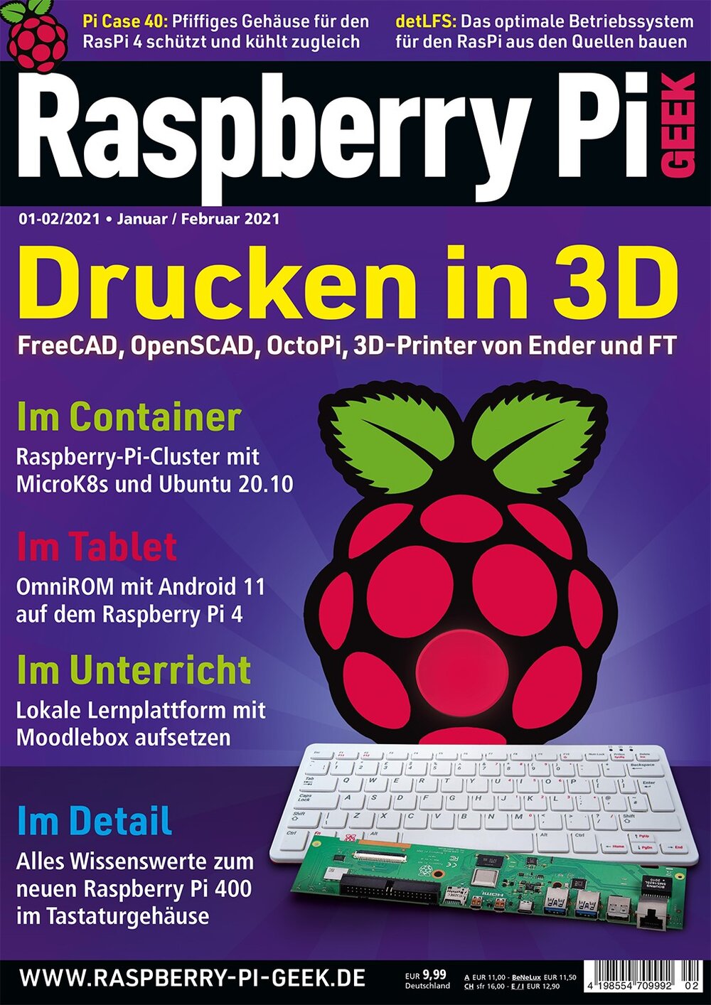 Raspberry Pi Geek ePaper 02/2021