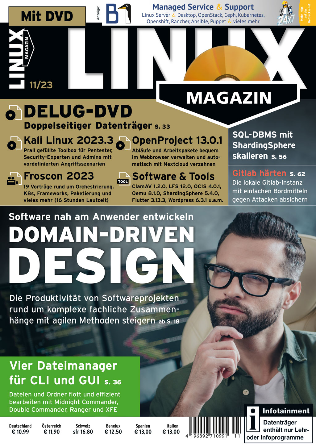 Linux Magazin DVD 11/2023