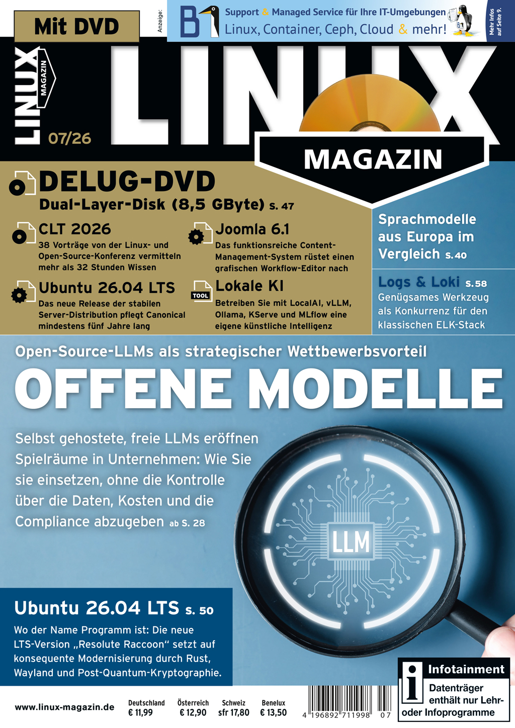 Linux Magazin DVD 07/2026