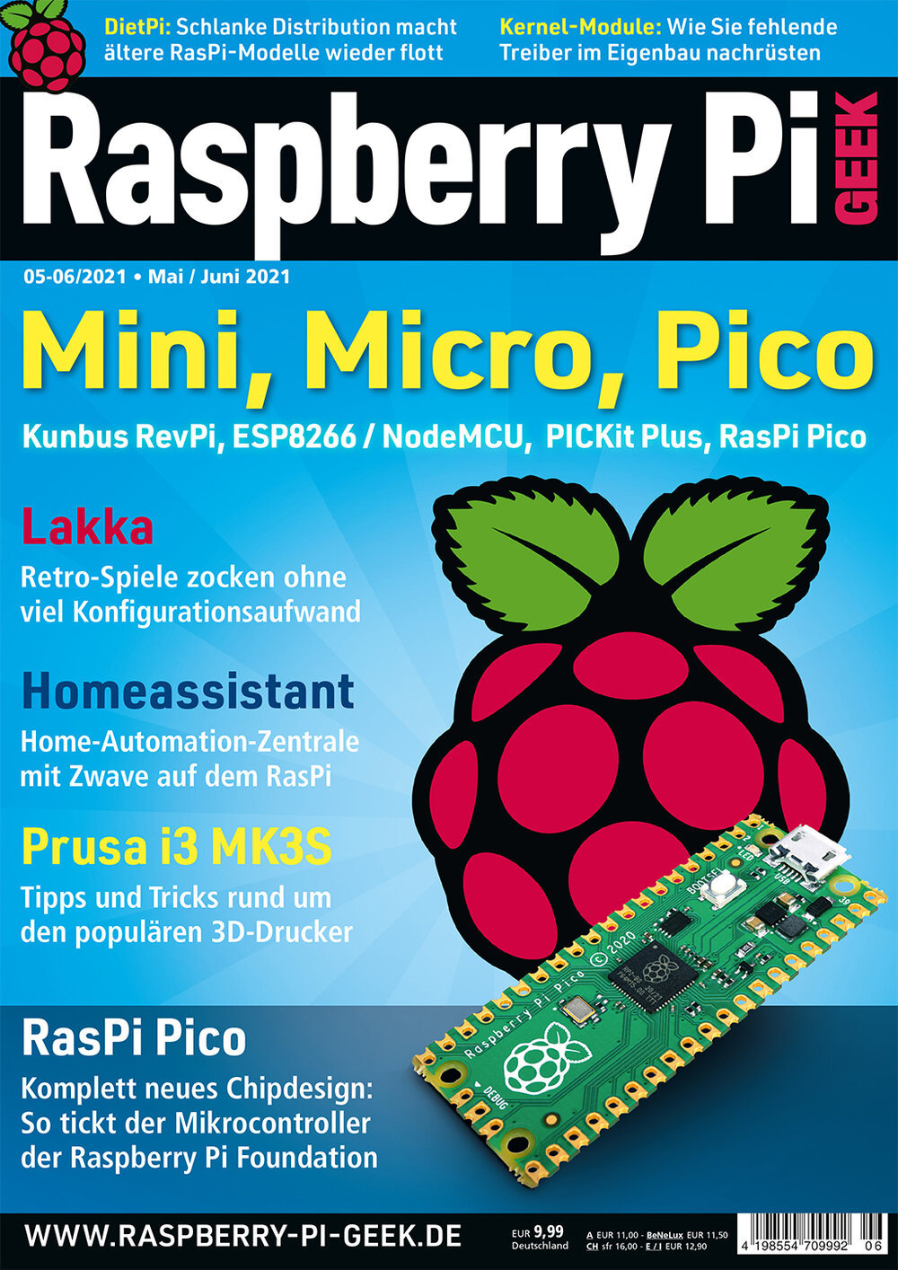 Raspberry Pi Geek ePaper 06/2021