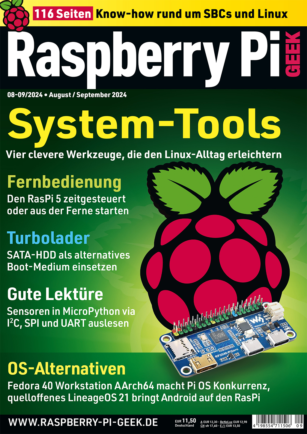 Raspberry Pi Geek ePaper 09/2024