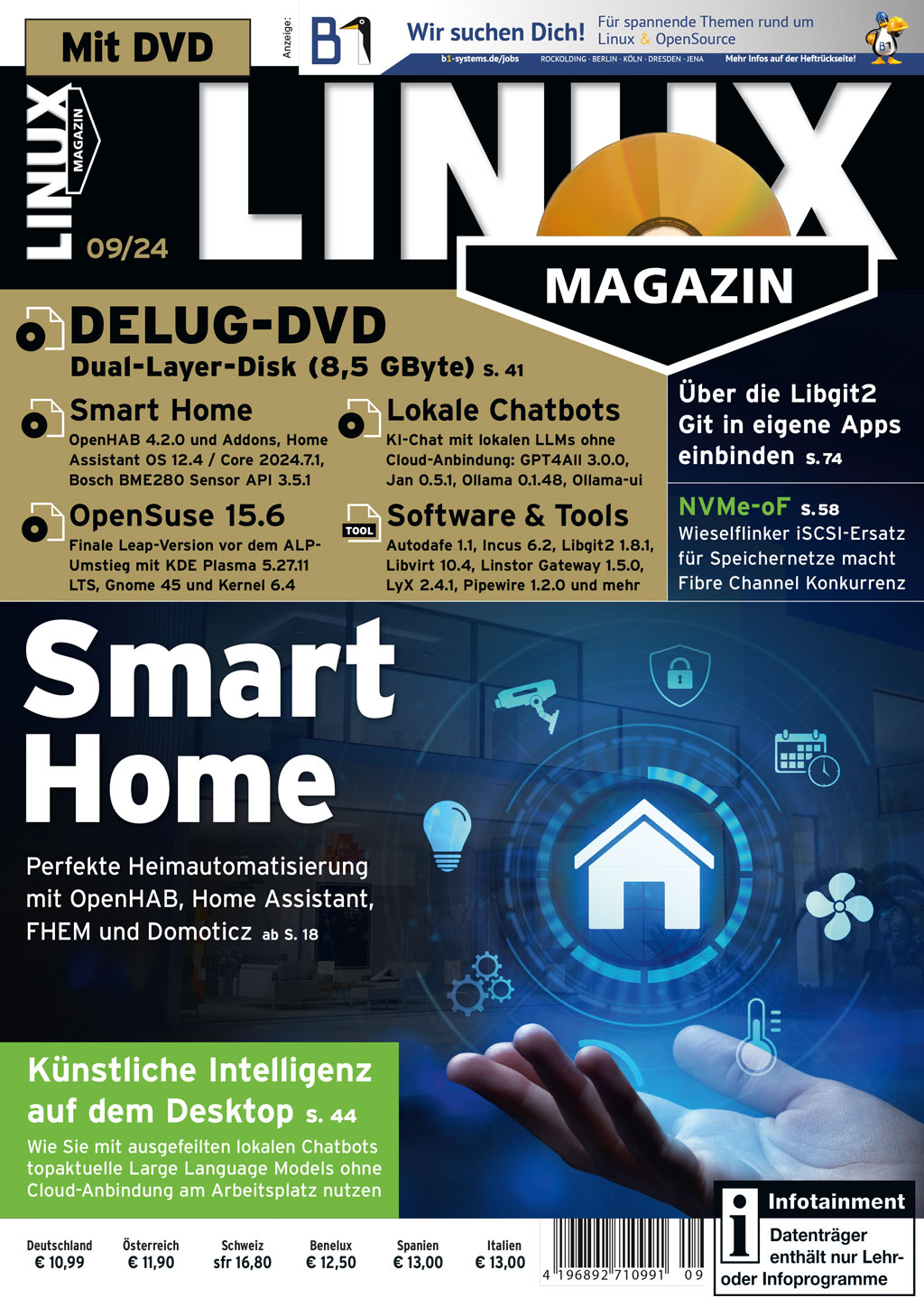 Linux Magazin DVD 09/2024