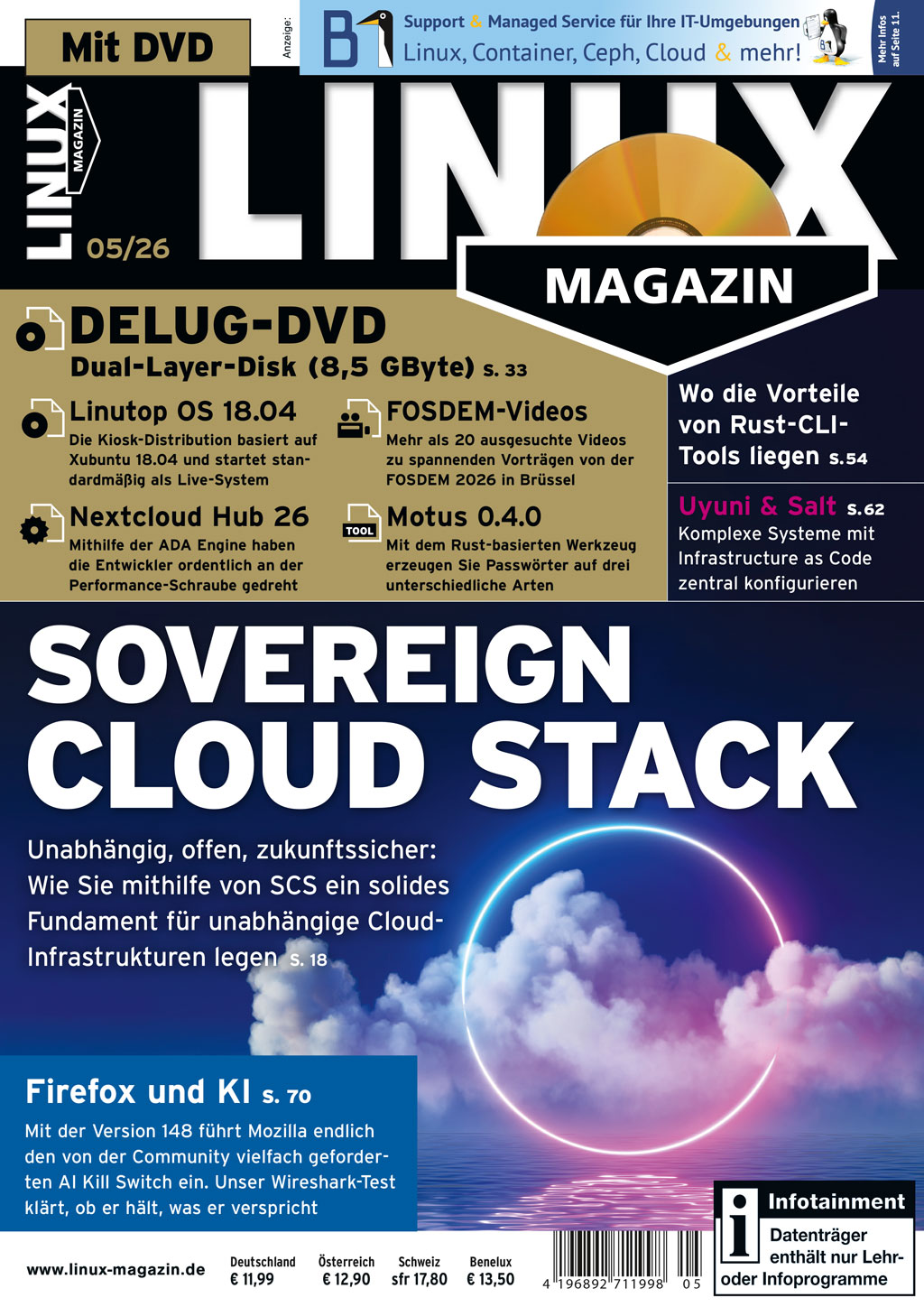 Linux Magazin DVD 05/2026