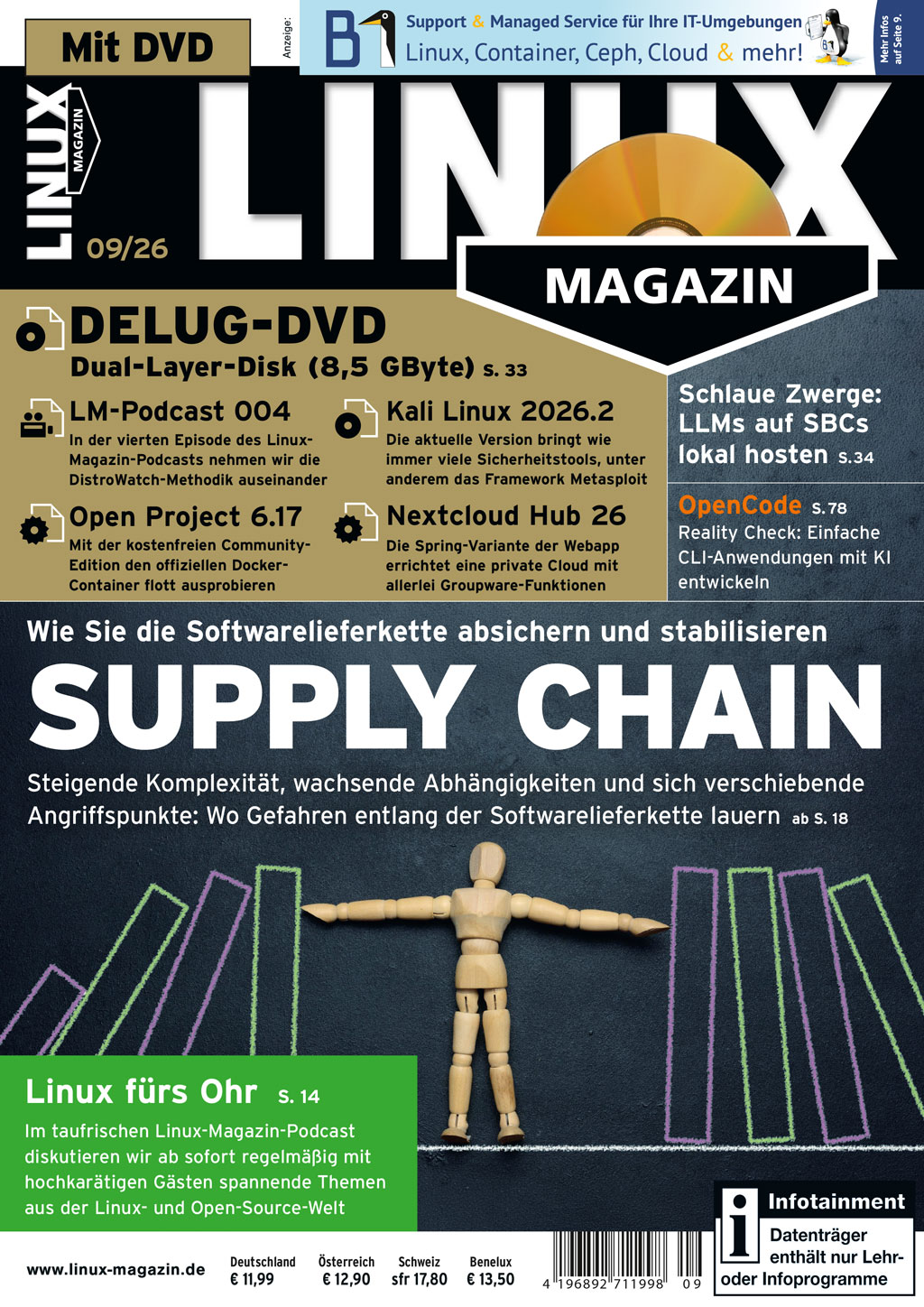 Linux Magazin DVD 09/2026
