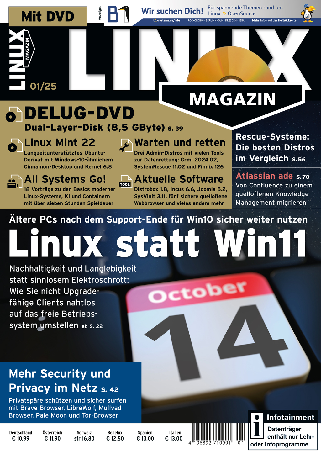 Linux Magazin DVD 01/2025