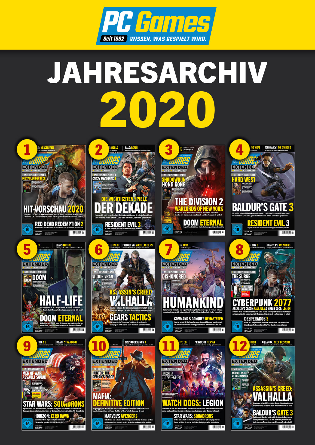 PC Games Jahresarchiv ePaper 01/2020