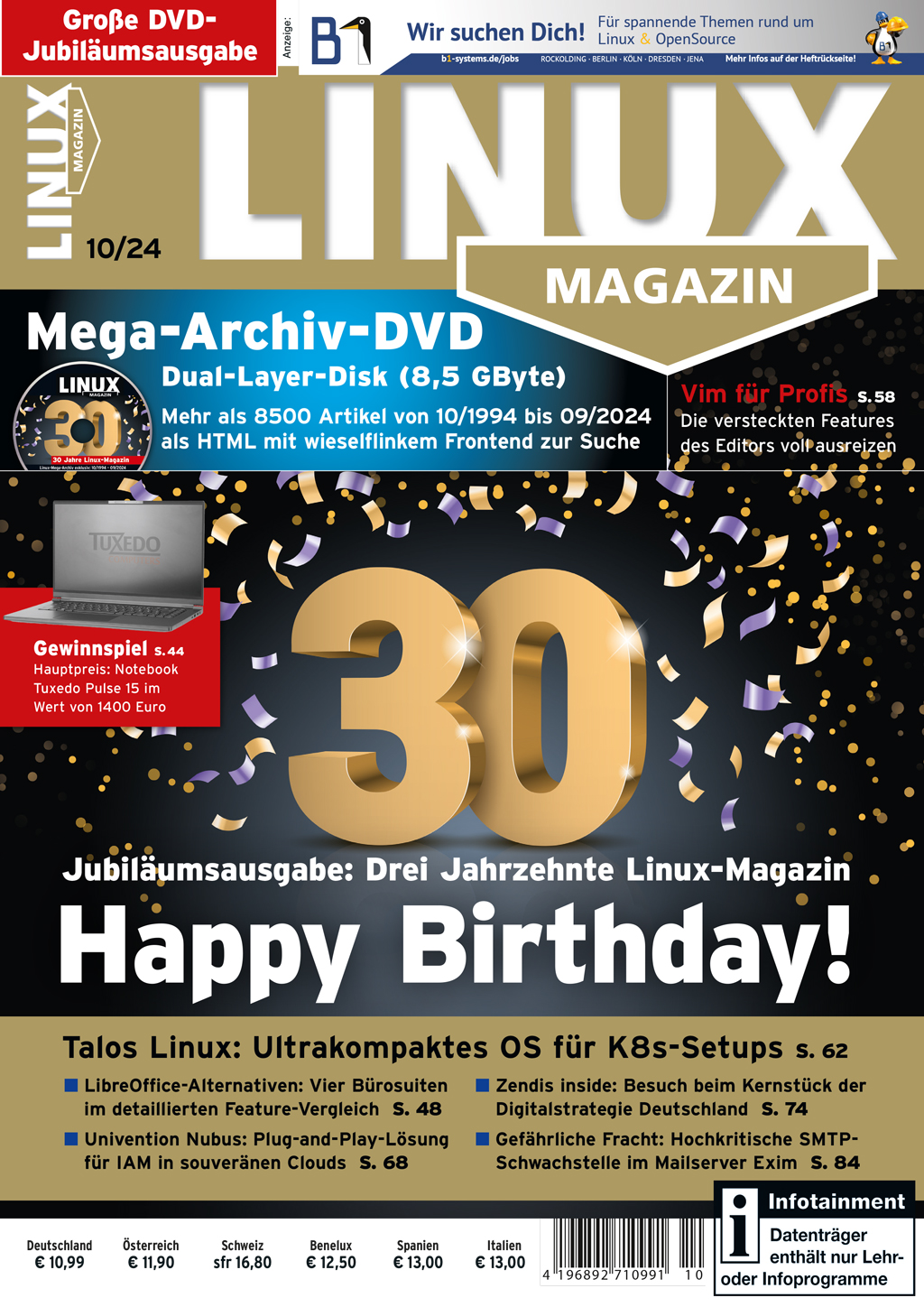 Linux Magazin DVD 10/2024