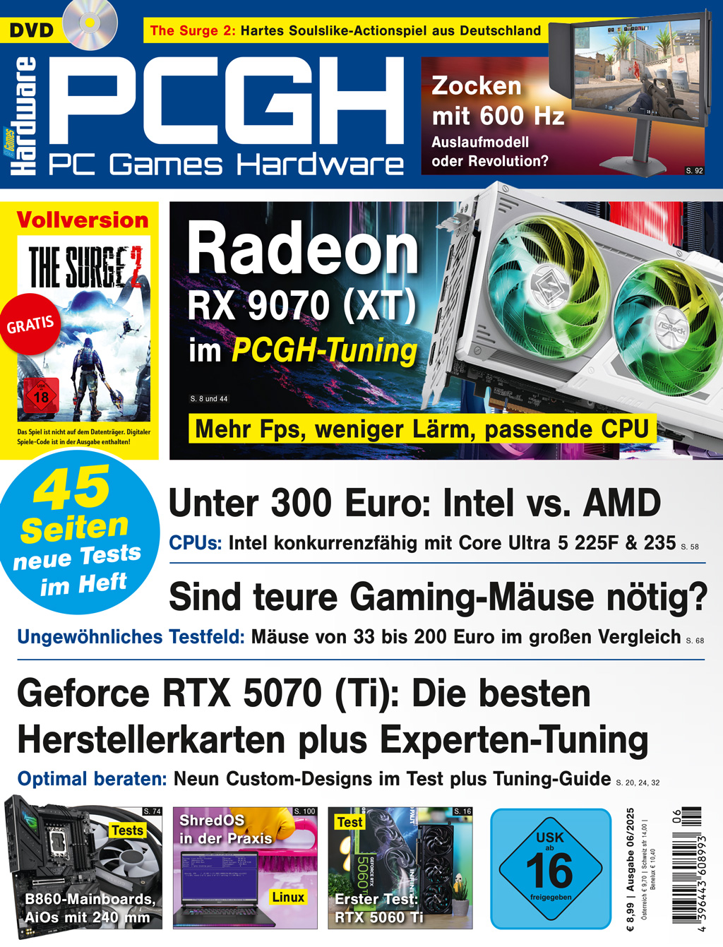 PCGH Print mit DVD Jahresabo