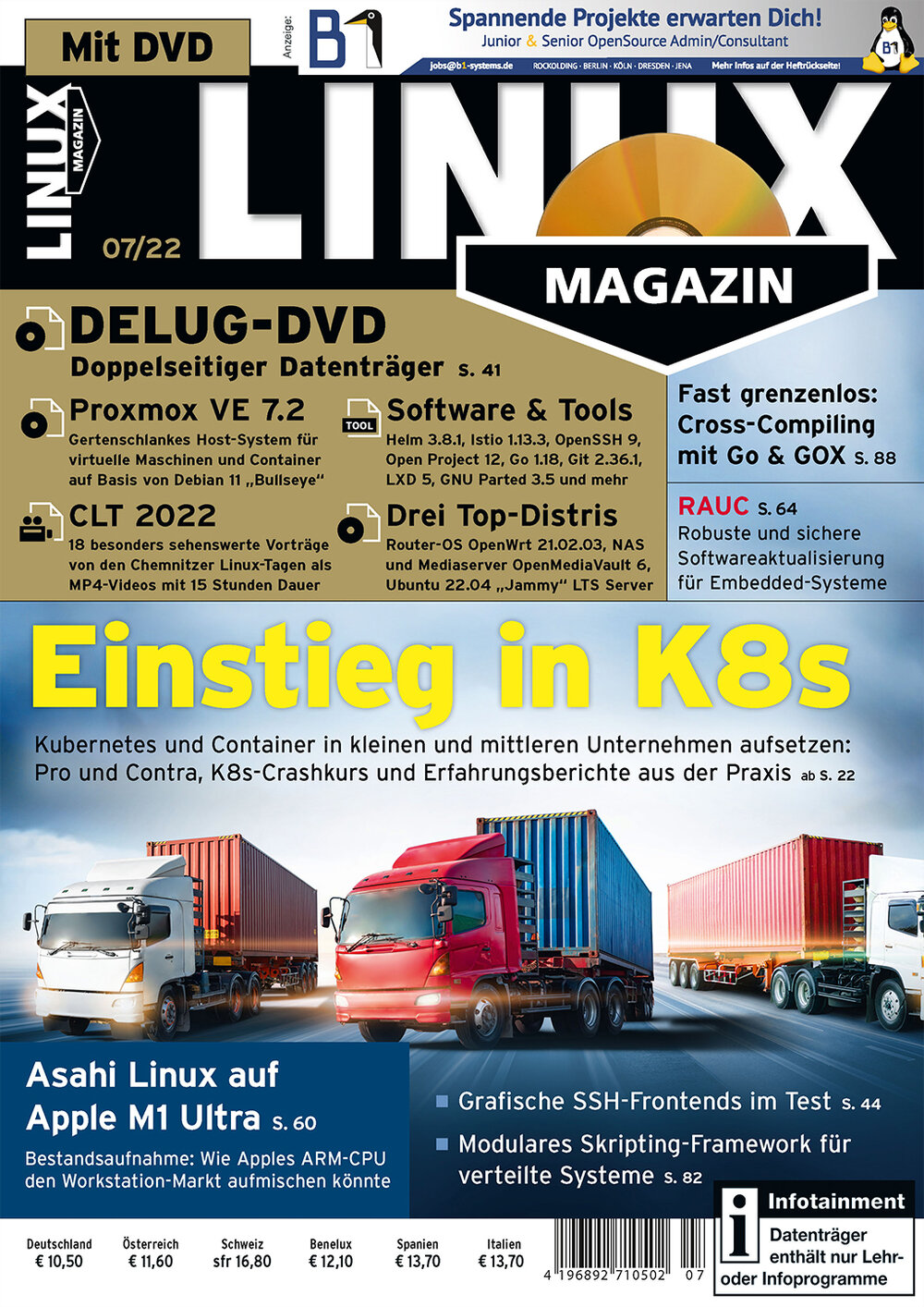 Linux Magazin DVD 07/2022