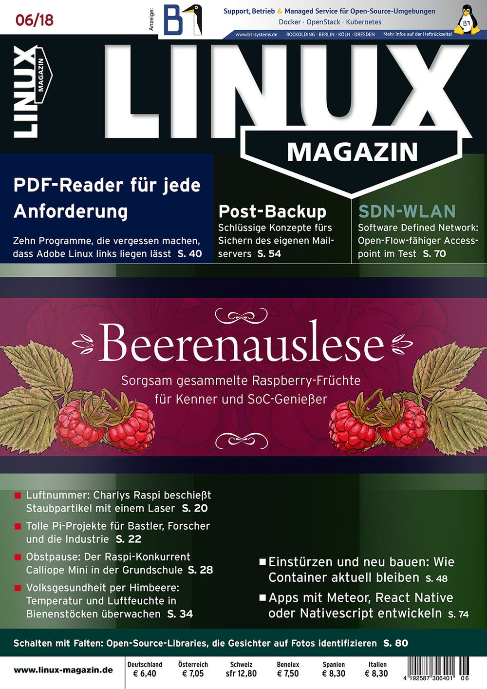 Linux Magazin ePaper 06/2018