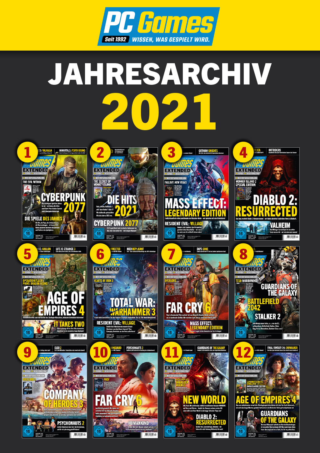 PC Games Jahresarchiv ePaper 01/2021