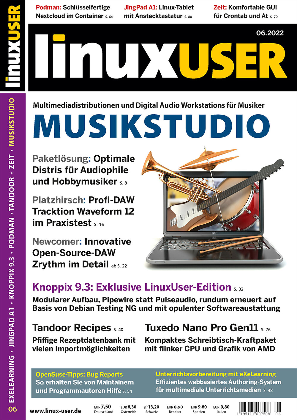 LinuxUser Print ohne DVD Jahresabo LinuxUser Print ohne DVD Jahresabo