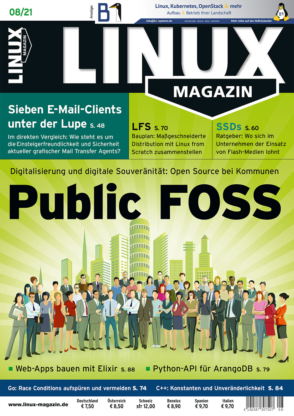Linux Magazin ePaper 08/2021