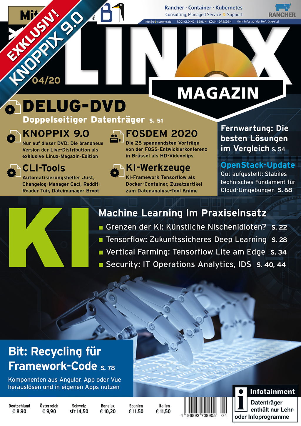 Linux Magazin DVD 04/2020