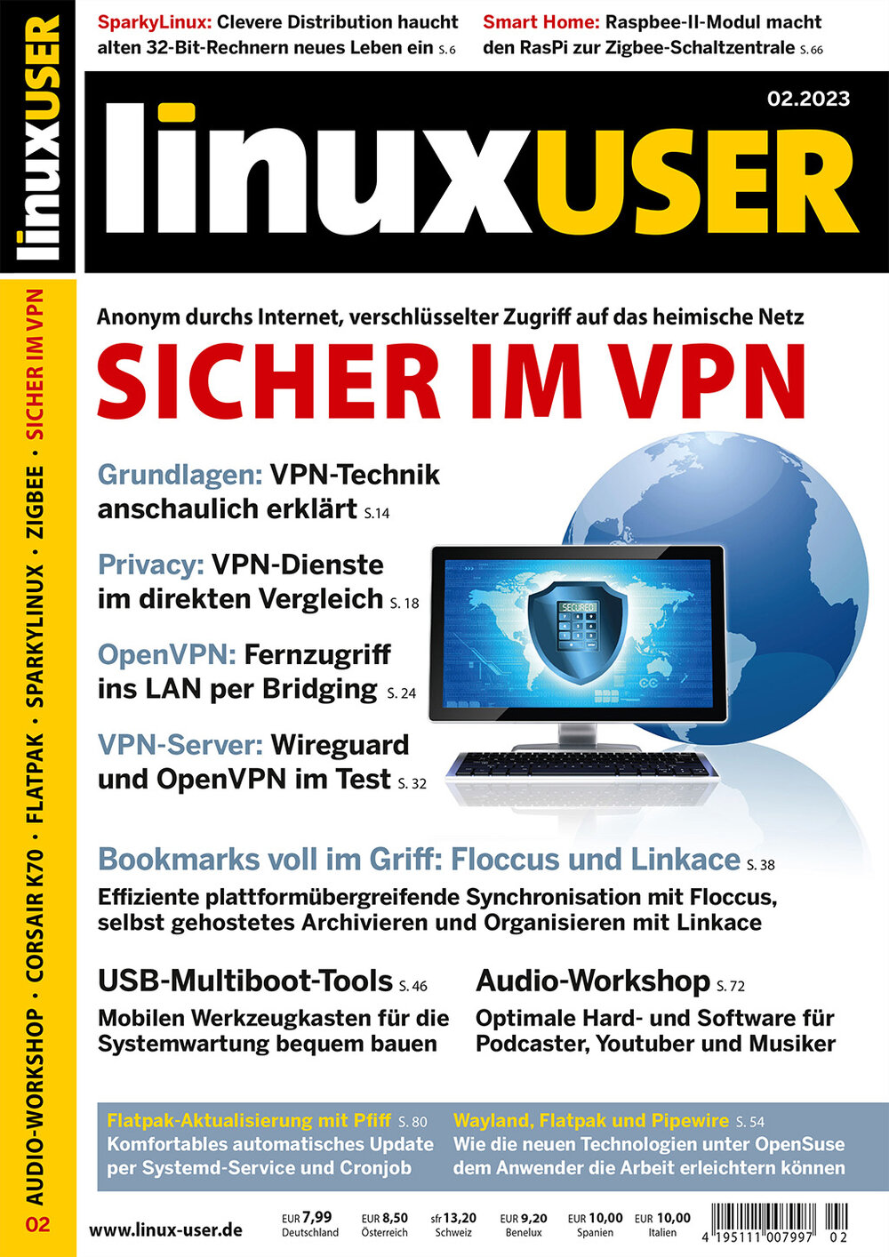 LinuxUser Digital Jahresabo-Upgrade