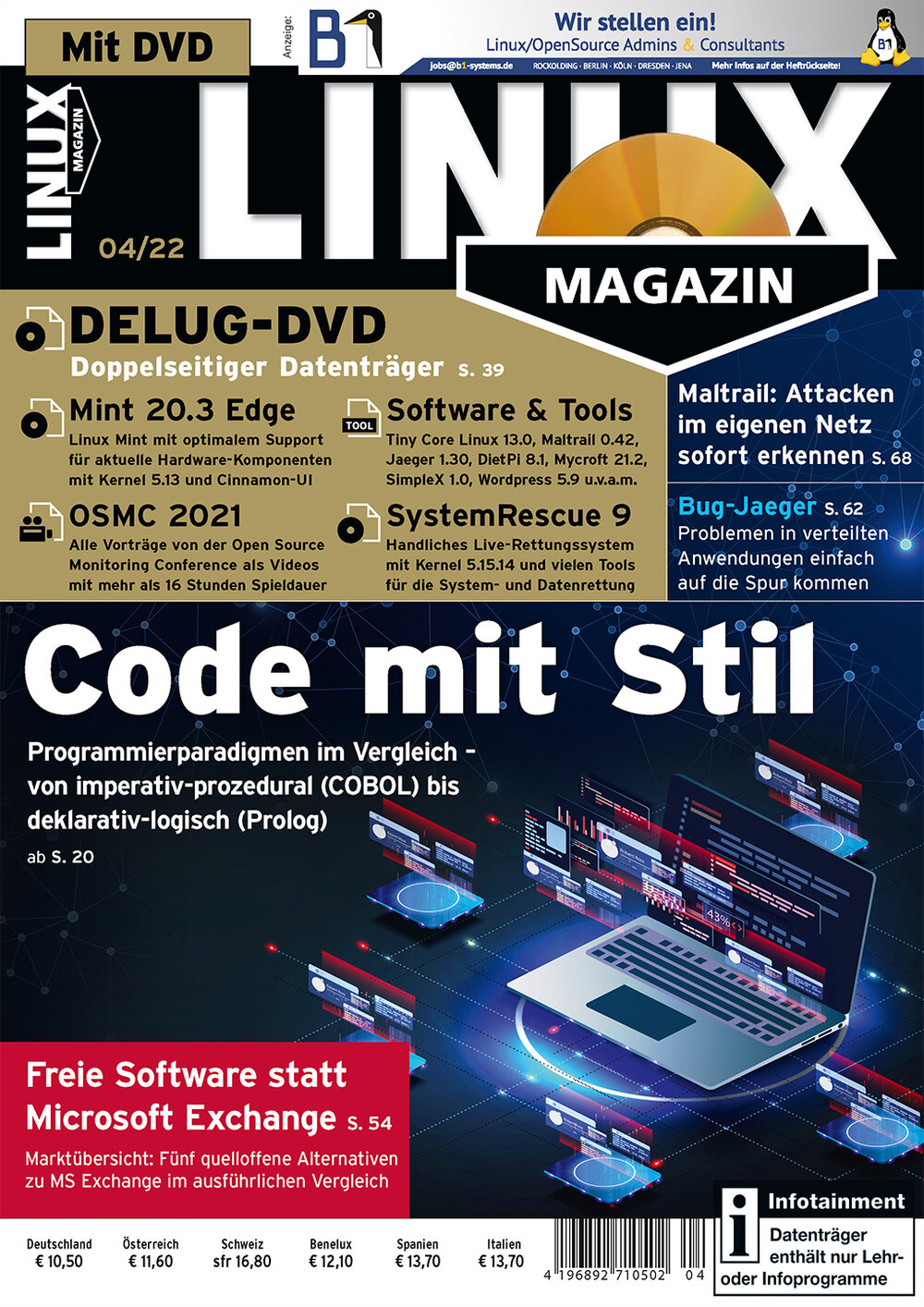 Linux Magazin DVD 04/2022