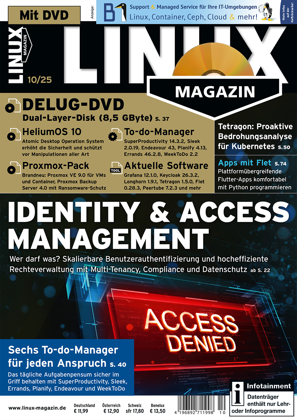Linux Magazin Print (mit DVD) Linux Magazin Print (mit DVD)