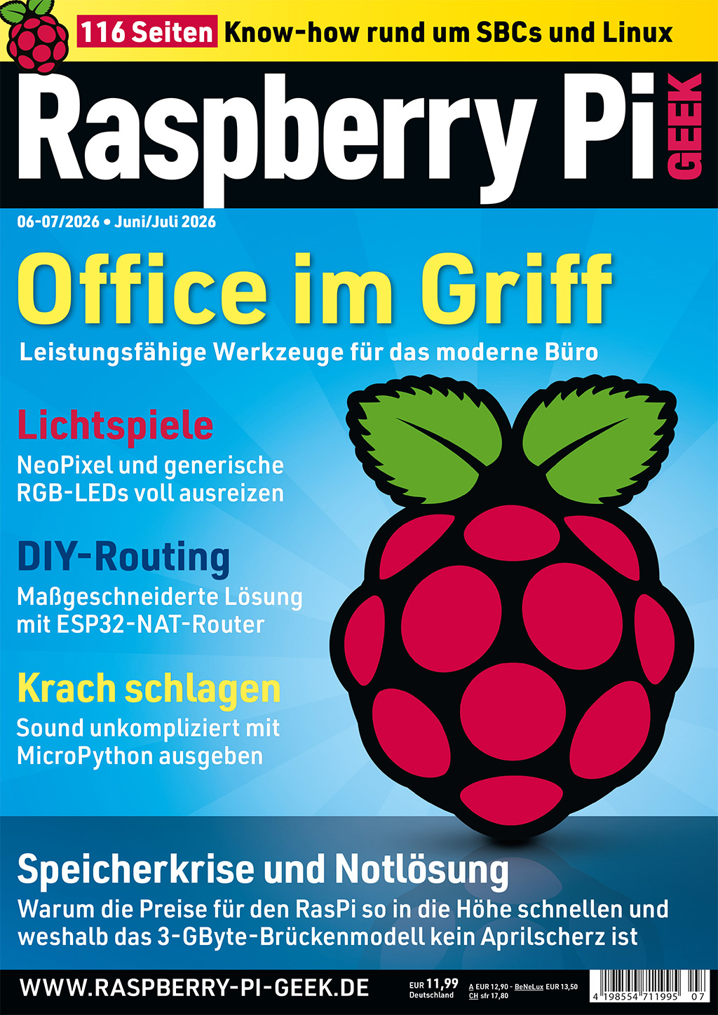 Raspberry Pi Geek ePaper 07/2026
