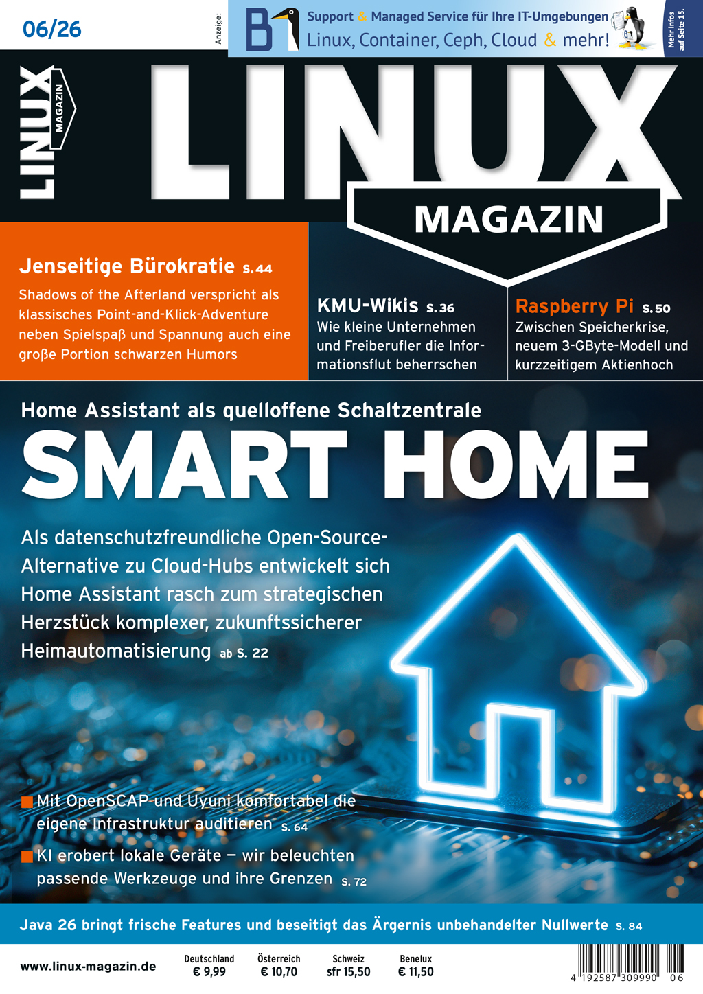 Linux Magazin ePaper 06/2026