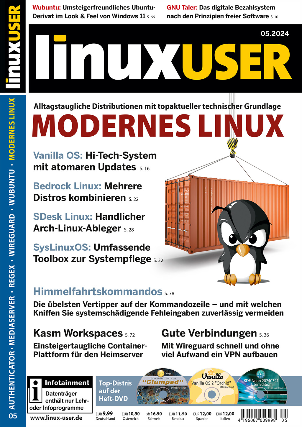 LinuxUser Print (mit DVD)