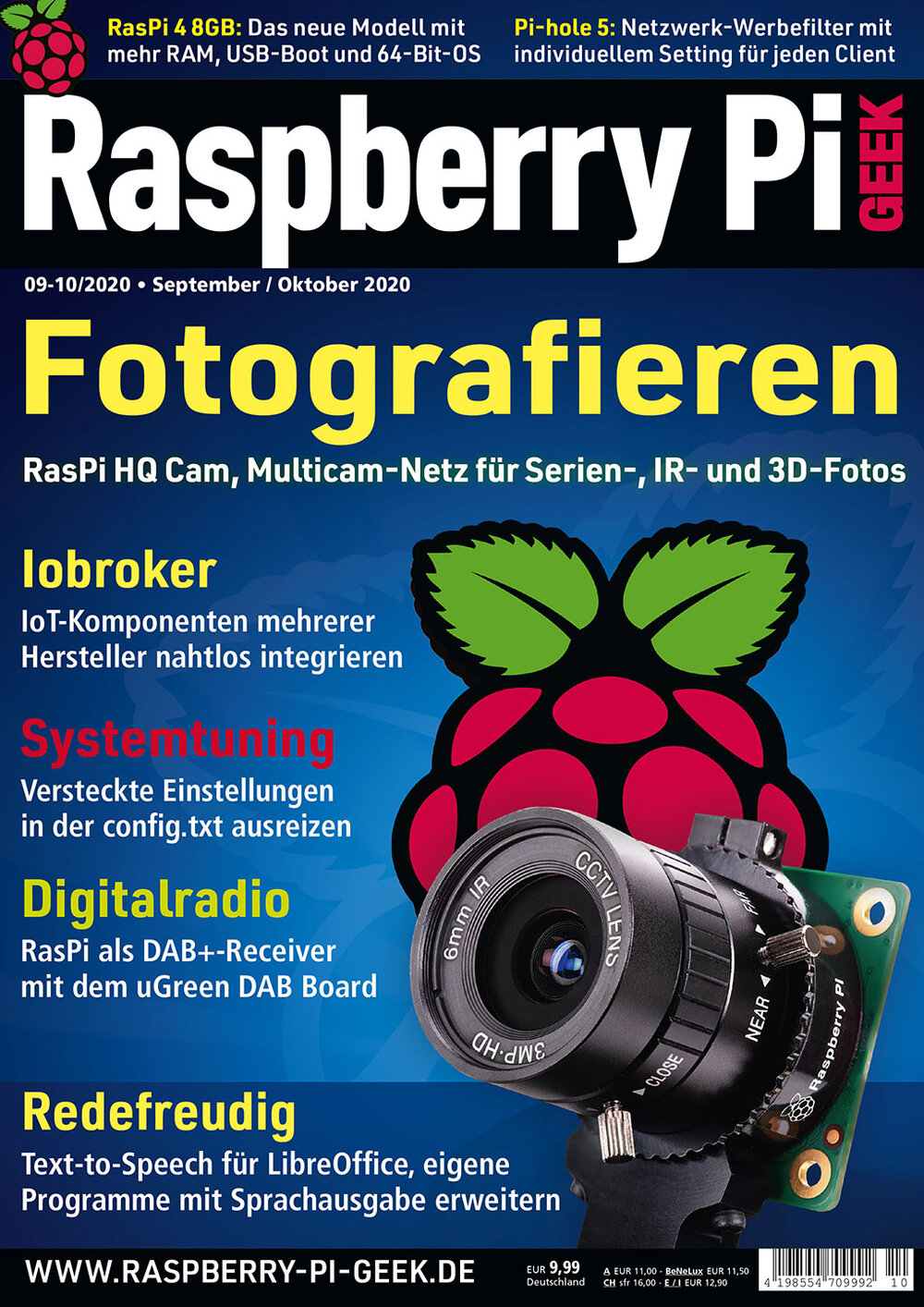 Raspberry Pi Geek ePaper 10/2020