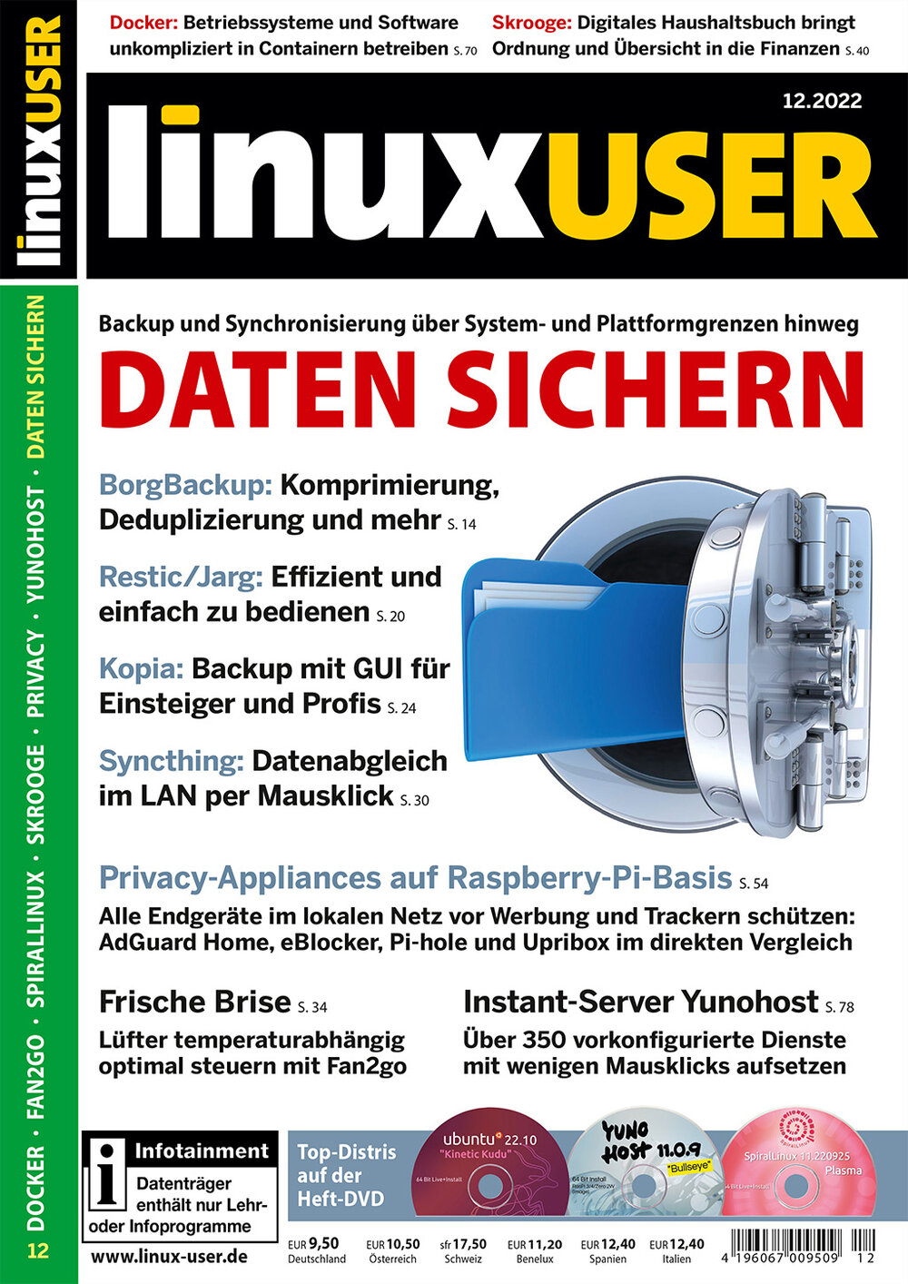 LinuxUser Print mit DVD Jahresabo 