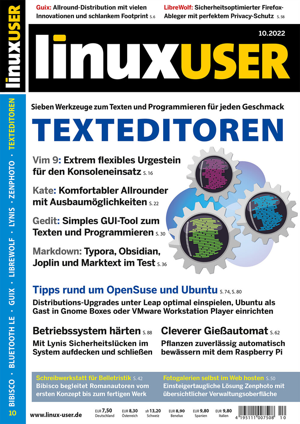 LinuxUser Print ohne DVD Jahresabo 