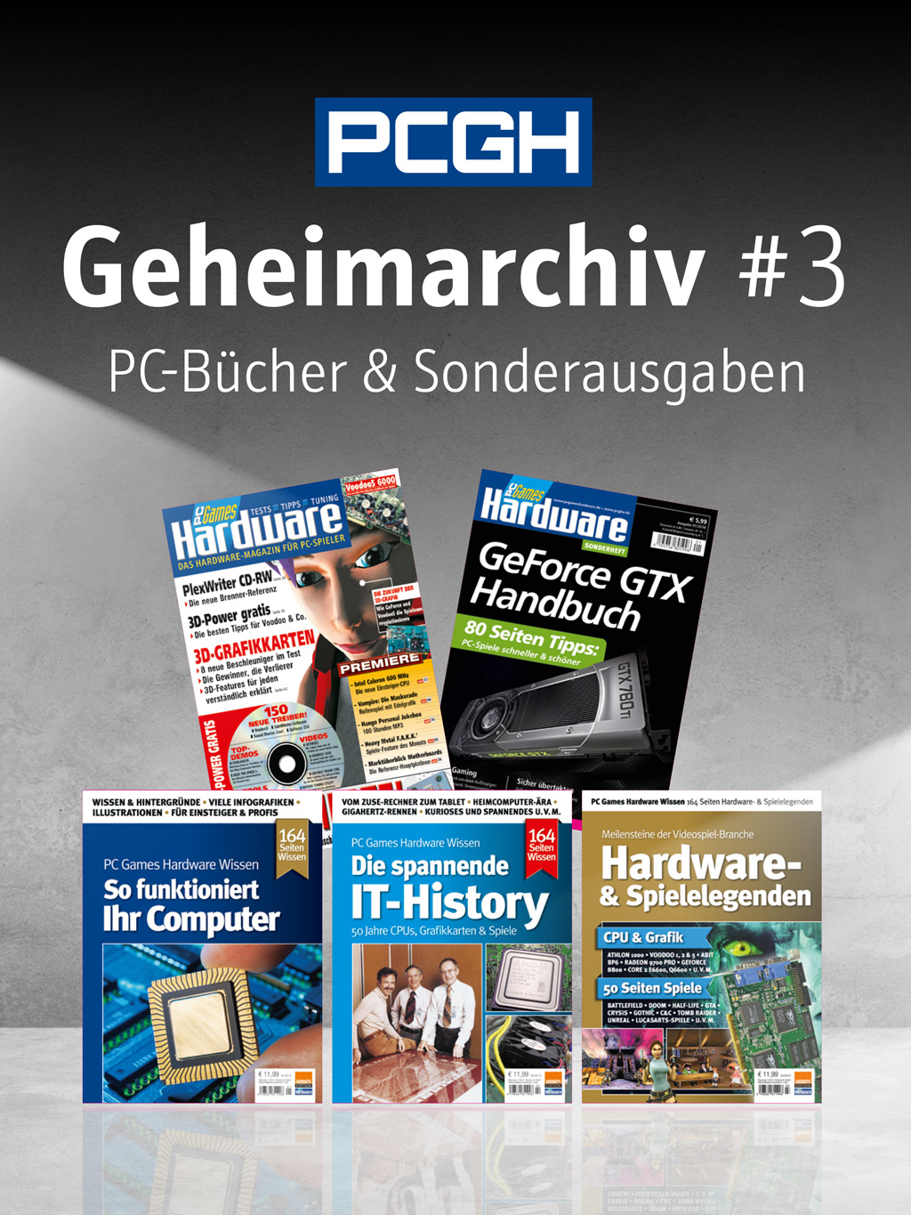 PCGH-Geheimarchiv #3: PC-B&uuml;cher und Sonderausgaben 03/2025