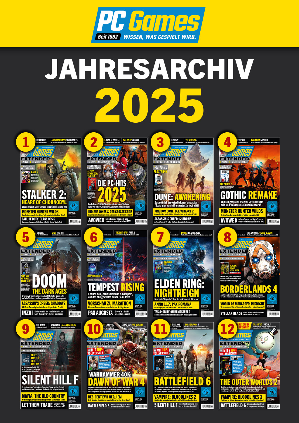 PC Games Jahresarchiv ePaper 01/2025
